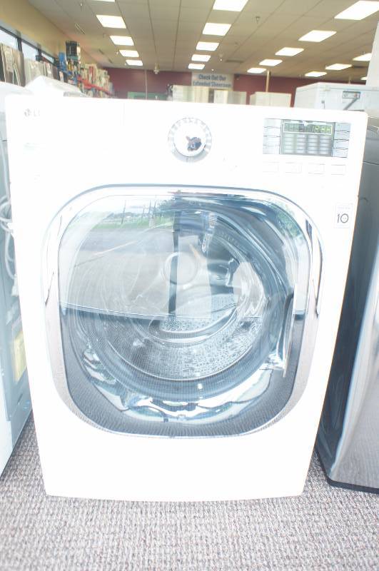 lot 10 image: NEW - LG WM4270HWA Steam Front-Loading Washer - 4.5 cu ft - White