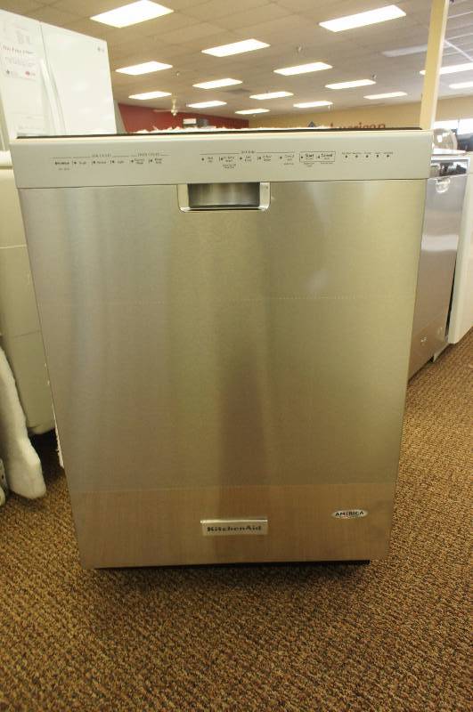 lot 12 image: NEW - KitchenAid KDFE104DSS 23.9 Built-in Dishwasher - Stainless Steel