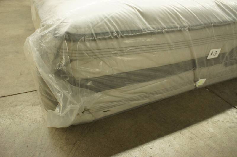 lot 16 image: New - Queen Size - Simmons Beautyrest - Vanderbilt Collection Recharge Plus Alayna Luxury Firm Mattress - Queen Size