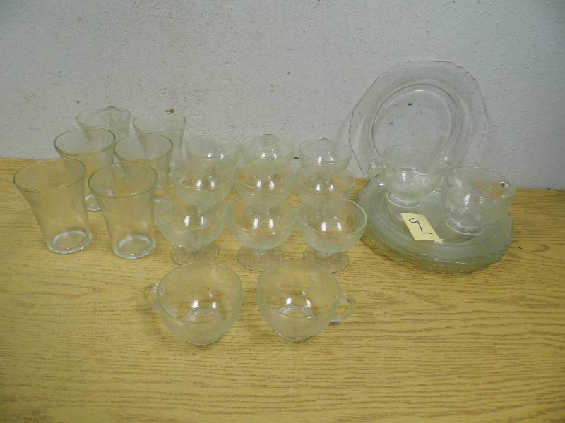Depression Glass Plates