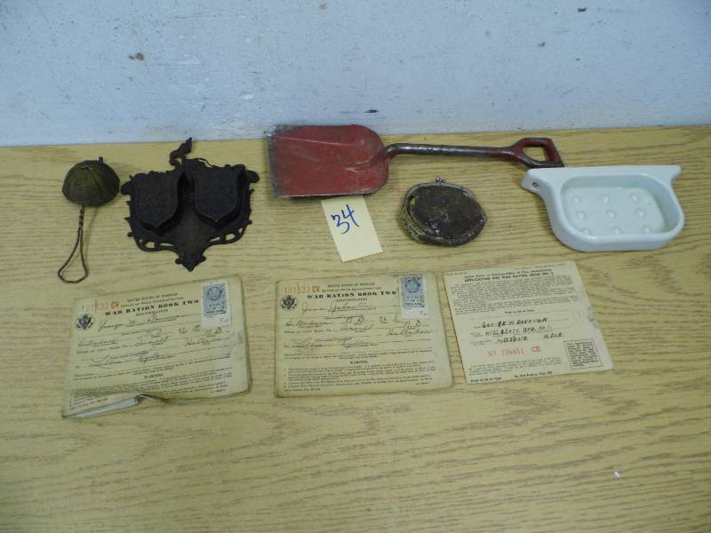 War Ration Books - Soap Dish