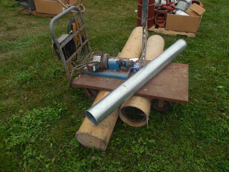 lot 85 image: PALLET OF MISC, PUMP , TUBES