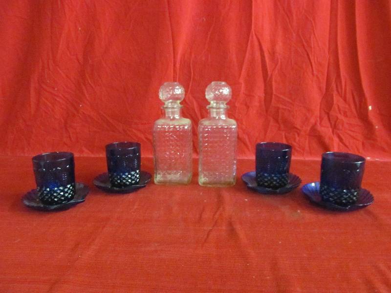 lot 70 image: DecantersGlasses