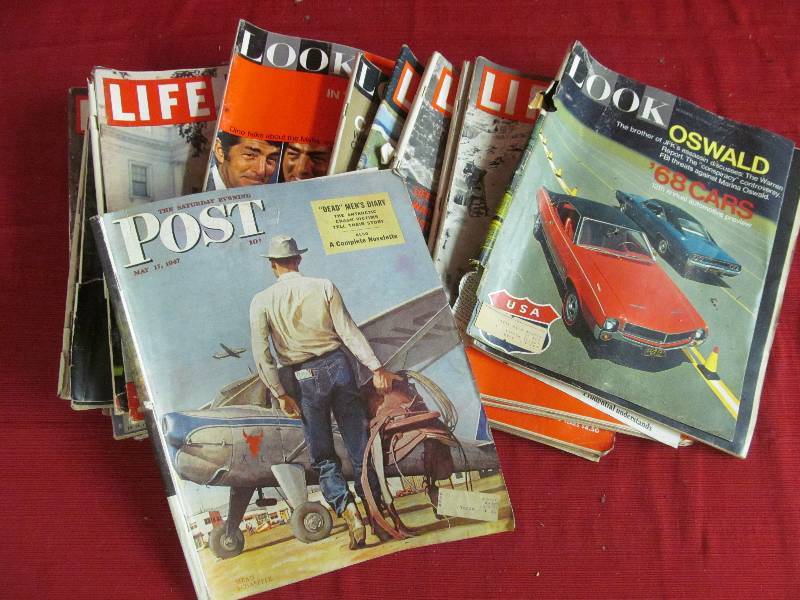 lot 82 image: Vintage Magazines
