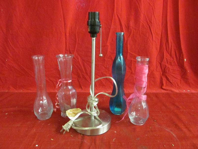 lot 94 image: LampVases