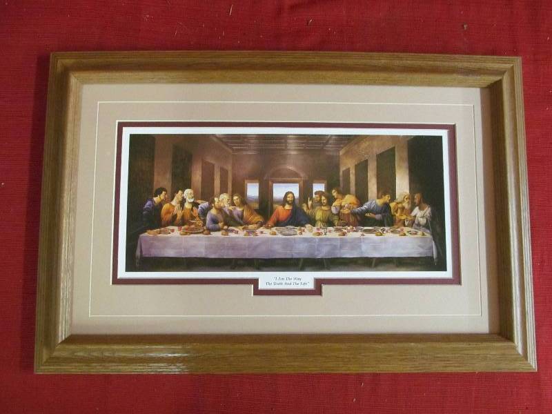 lot 112 image: Last Supper Picture