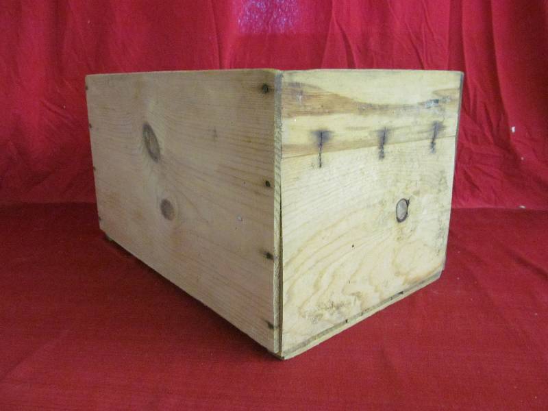 lot 145 image: wood crate