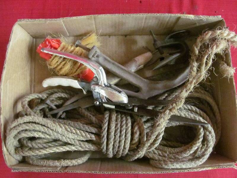 lot 163 image: vintage tools