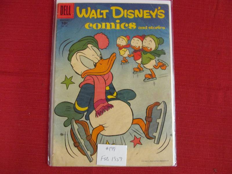 lot 201 image: comic book