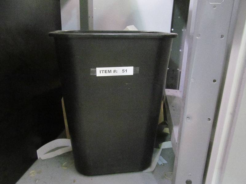 garbage cans