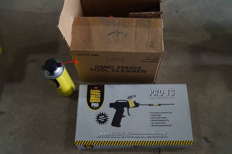 Great Stuff Dispensing Gun & Gun Cleaner