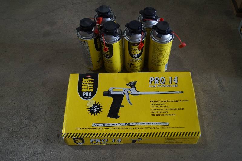 Great Stuff Dispensing Gun & Gun Cleaner