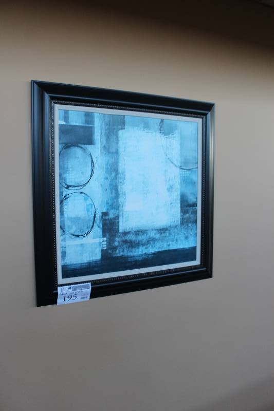 lot 195 image: Framed Wall Art