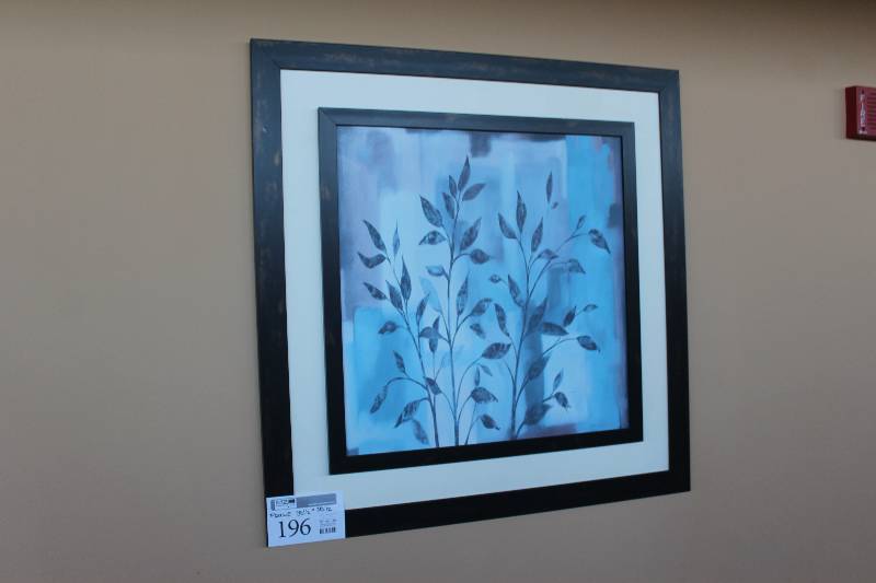 lot 196 image: Framed Wall Art