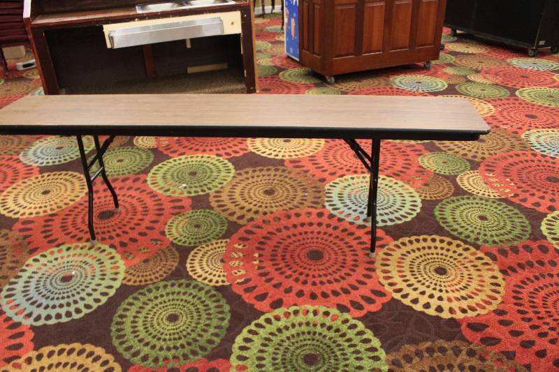 lot 350 image: Lot of (3) Folding Speaker Tables