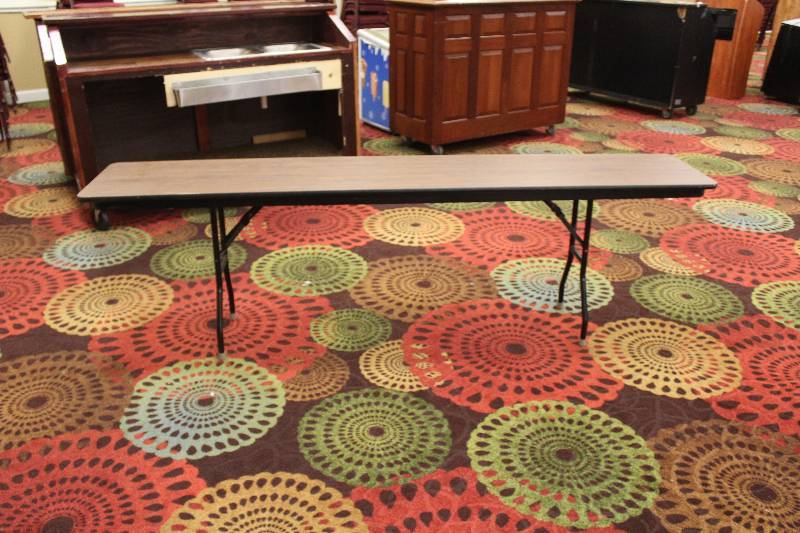 lot 352 image: Lot of (3) Folding Speaker Tables