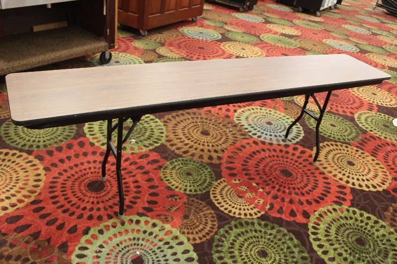 lot 357 image: Lot of (3) Folding Speaker Tables