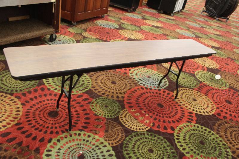 lot 364 image: Lot of (2) Folding Speaker Tables