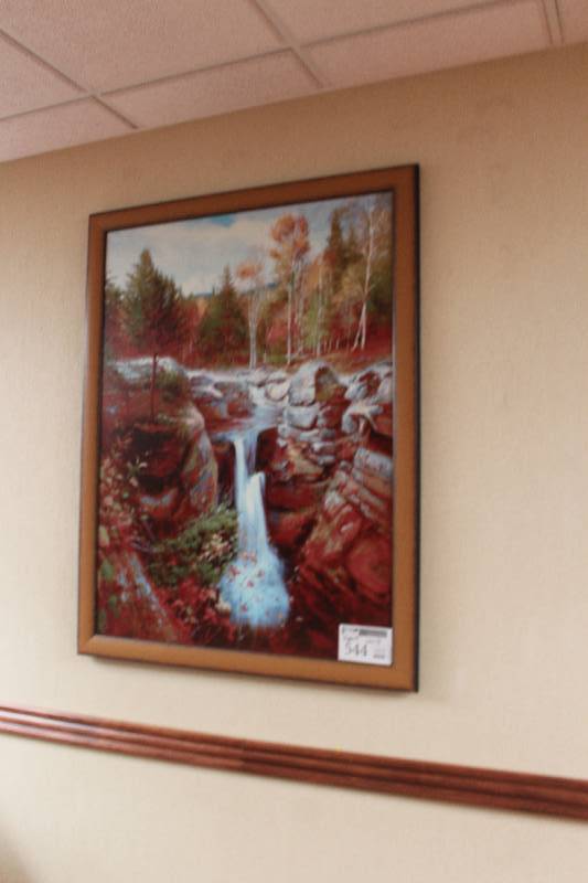 lot 544 image: Framed Wall Art