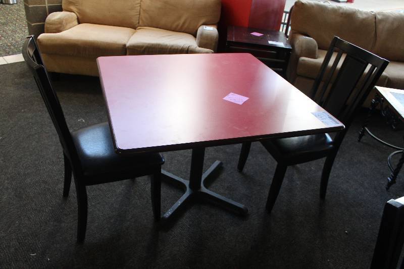 lot 564 image: Lot of (3) Furniture Including 1) Table AND 2) Chairs