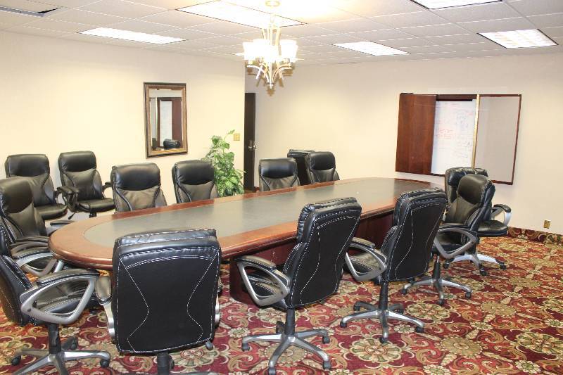 lot 185 image: Lot of Furniture Including 13-Chairs, Conference Table, And More