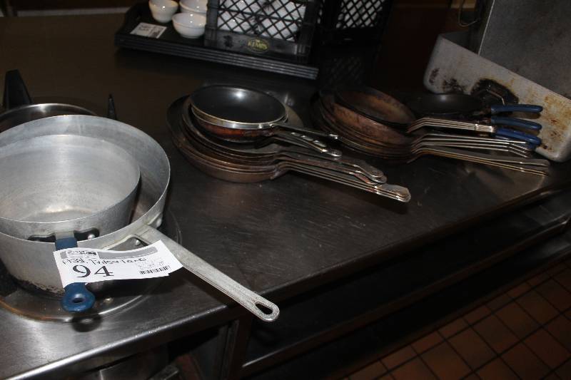 lot 94 image: Assorted Pots & Pans
