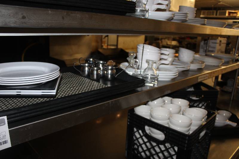 lot 87 image: Shelf Lot of Dishwares
