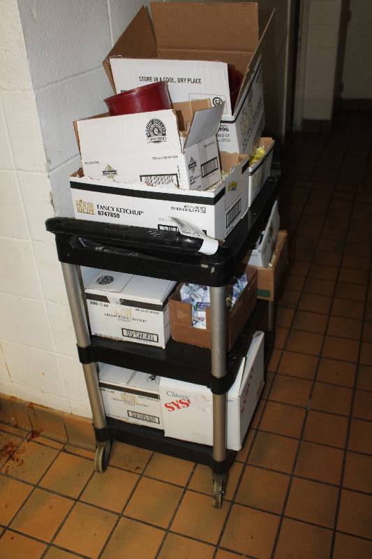 lot 97 image: Cart & Condiments