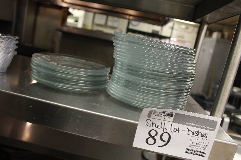 lot 89 image: Shelf Lot of Dishwares