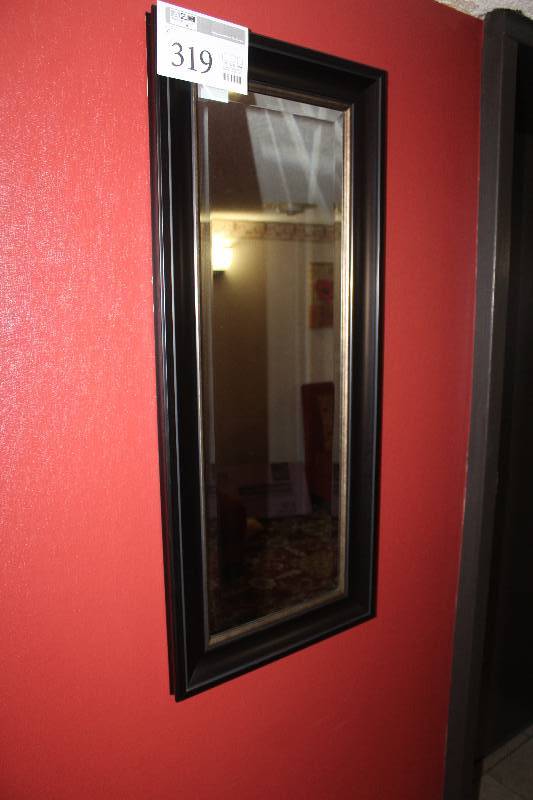 lot 319 image: Framed Wall Mirror