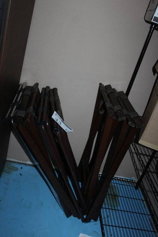 lot 43 image: Lot of (9) Tray Holders