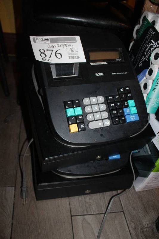 lot 876 image: Cash Register