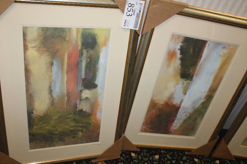 lot 853 image: Lot of (2) Framed Wall Art