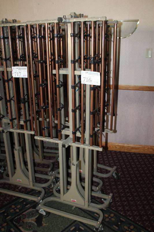 lot 716 image: Lot of (3) Coat Racks