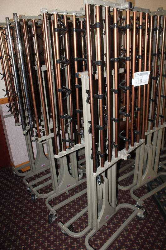 lot 718 image: Lot of (3) Coat Racks