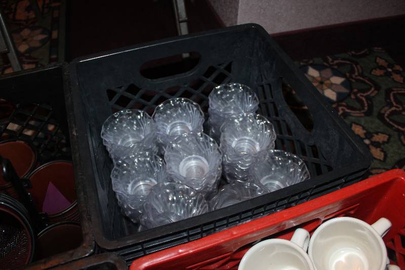 lot 995 image: Bin Lot of Dessert Cups