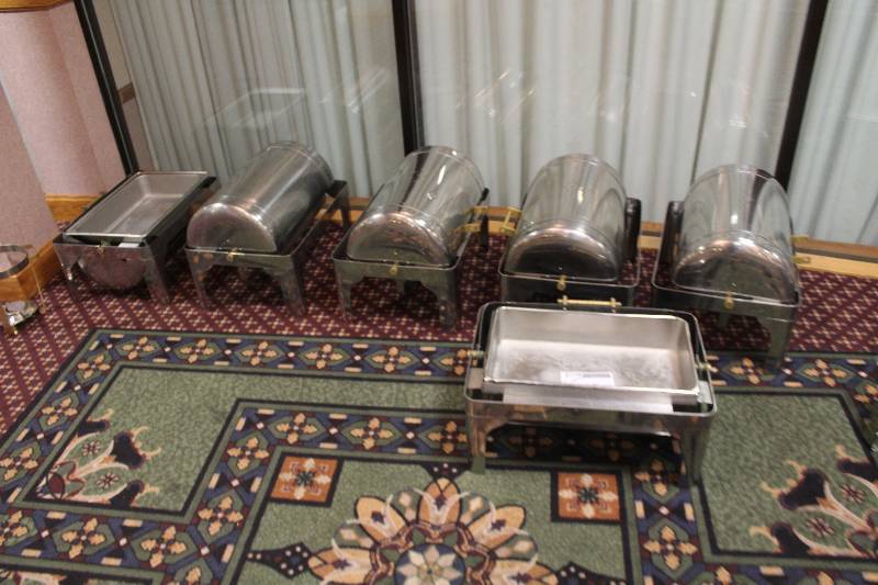 lot 1007 image: Lot of (6) Commercial Serving Trays