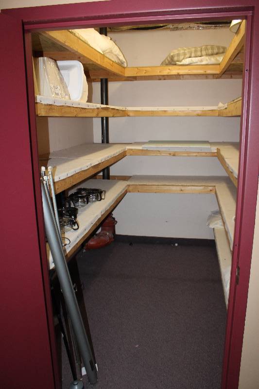 lot 1045 image: Closet Lot Includes Linens, Coffee Makers, And More