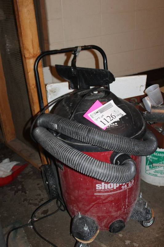 lot 1126 image: Shop Vac WetDry Utility Vacuum