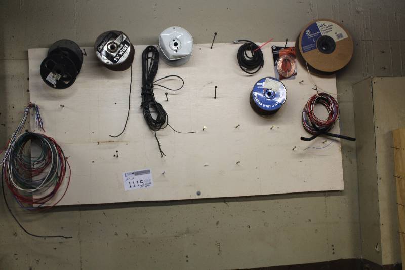 lot 1115 image: Lot of Assorted Wires