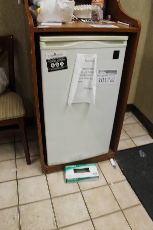 lot 1017 image: Mini Refrigerator