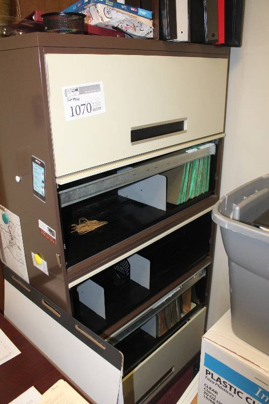 lot 1070 image: Lateral File Cabinet,