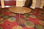 Lot of (2) 60in. Folding Round Tables