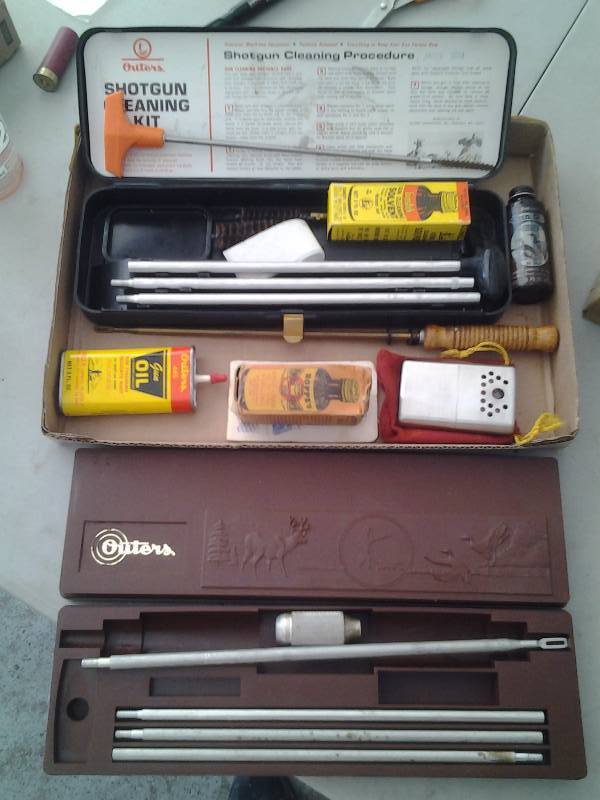 lot 53 image: 2-Cleaning Kits. Hoppes Oil, Jon-E Hand Warmer, More