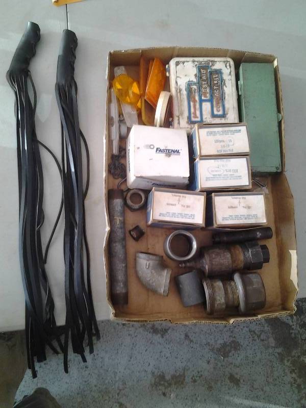 lot 67 image: Stainless Steel Nuts, Washers, Bike Parts, Pipe Fittings