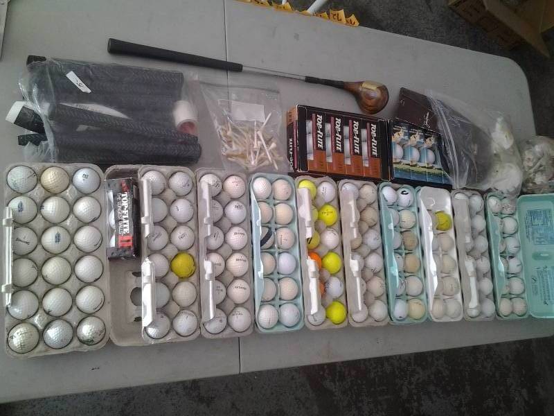 lot 71 image: 12-Dozen Golf Balls, Tees, Grips, More Related