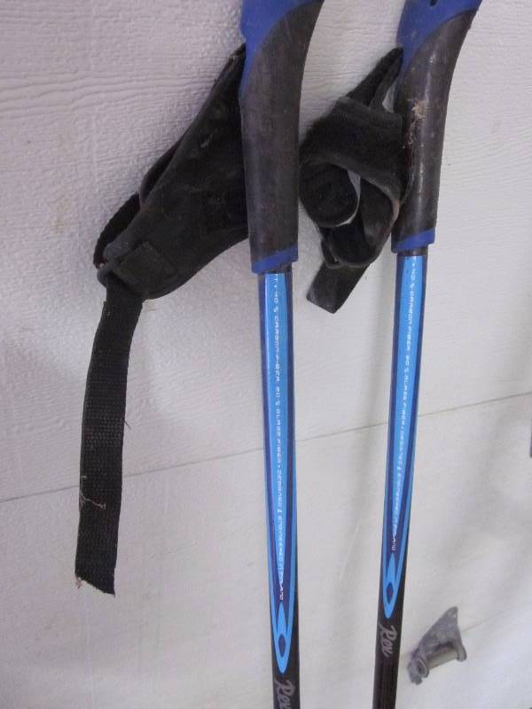 lot 19 image: Eggen Cross Country Skis with Poles
