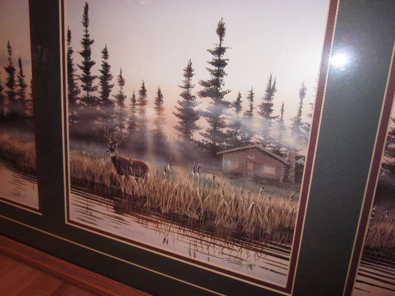 lot 83 image: Northwoods Art Print
