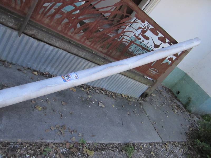 Roll of new vinyl floor covering, a...