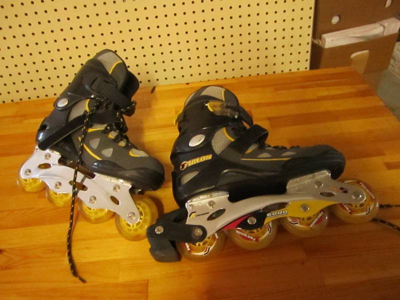Roller blades...